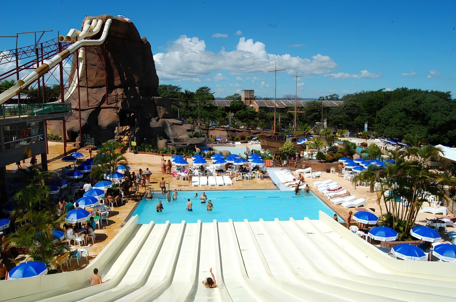 Piazza Diroma Com Acesso Ao Acqua Park Apartment Caldas Novas Exterior foto